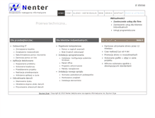 Tablet Screenshot of nenter.pl
